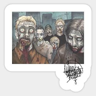 Zombies Sticker